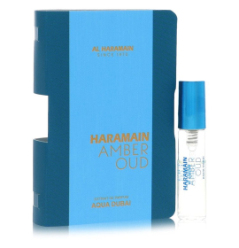 Al Haramain Amber Oud Aqua Dubai  Al Haramain, Vial (sample- Unisex Manaufacturer 1/2 filled) 9 ml